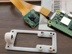 Raspberry Pi Zero and camera mount