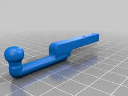 RC trailer hitch
