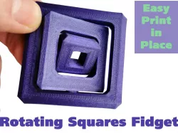 Rotating Squares Fidget Toy 