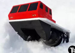 Screw-propelled vehicle (prototype)