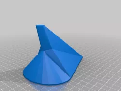  shark antenna with opening