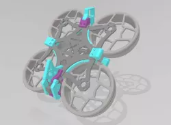 Shuriken-Whoop version 2022 2.5 et 3.0 pouces
