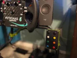 Small Button Box (Sim Racing) (USB Joystick Controller) (Playseat Challenge)