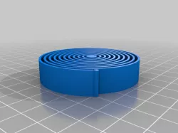 Spiral spring fidgety thing