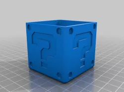 Super Mario question block Box