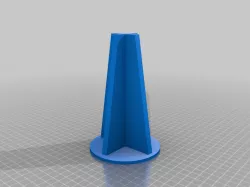Support pyramid - PAINTING SUPPORT - spray painting support