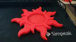Tangled Sun Coaster