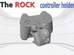 The Rock controller holder 