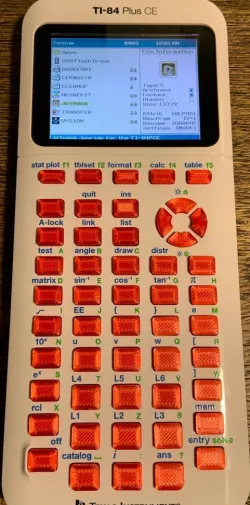 TI-84 Plus CE Buttons