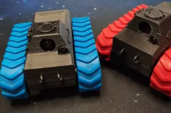 Tiny Trak - Mini FPV Tank with OSD - 1S and 2S