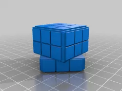 Turned rubik's Cube