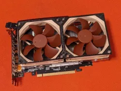 Two 92mm fan holder for Gigabyte RTX 2060 6G OC rev.2 video card