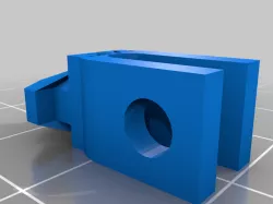 V Slotted Rail Cable Clamp