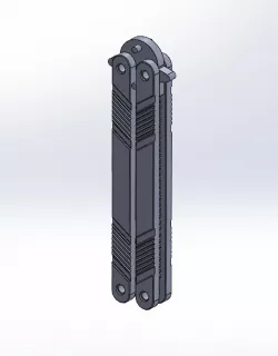 Valorant butterfly comb knife 