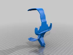 Vive Pro Leap motion and facial tracker mount
