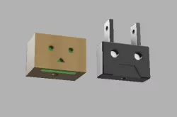 [1/144 scale] "Robot Heads" (DANBOARD /　Jyuden-kun @よつばと！/フレームアームズガール)