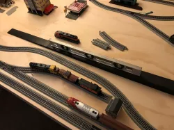 2% Incline/decline ramps for model railroad