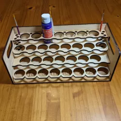 2oz Acrylic Paint Rack / Storage Box