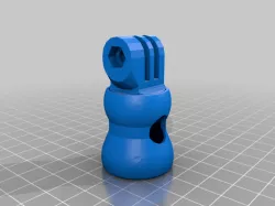 3/4" Loc-Line-to-GoPro