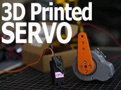 3D Printed Servo Motor
