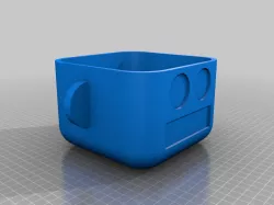 3D Robot Head Storage Container