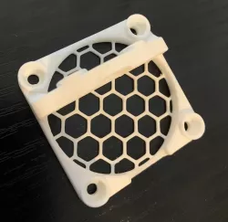 +6 mm offset BLTouch mount for 40mm fan