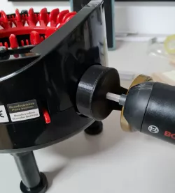 Addi Express Knitting Machine Crank with Drill Jig