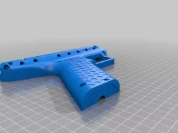 Airsoft test gun.