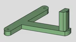 Artillery sidewinder spool holder