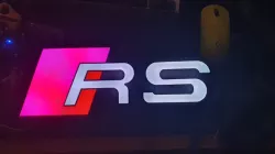 Audi RS LED logo