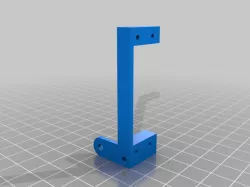 Axial AR44 Servo on axle mount 