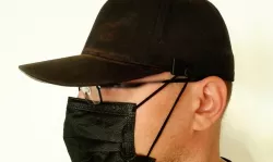baseball cap mask hooks