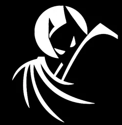 Batman stencil 10