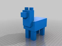 Blocky Llama