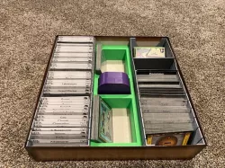 Boardgame Insert for Sleeved Cards--Broken Token Style