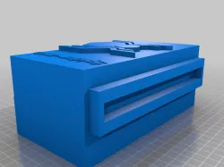 box 200mm x 100mm high 80mm Spider-man style