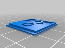 Calibration Piece for Lite3DP-S1