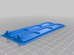Carf P51 Mustang Tail gear Door inlay