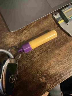 Chapstick Keychain