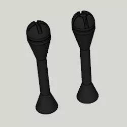 Cold Steel Big Boa Blow Gun 3D Printable Enhanced Stun Dart & Cracker Dart