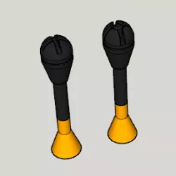 Cold Steel Big Boa Blow Gun 3D Printable Stun Dart & Cracker Dart