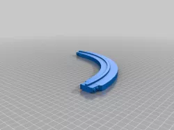 Curved Monorail Track