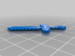 Custom Minecraft Sword Pieces
