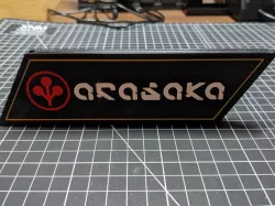 Cyberpunk 2077 Arasaka Paperweight