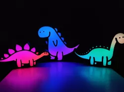 Dino Night Light (add programmable Leds and Arduino)
