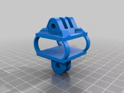 DJI Action 2 and Gopro Soft Mount universal FPV adapter