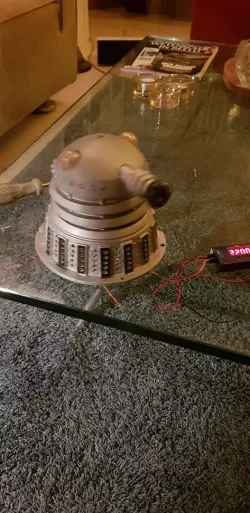 Doctor Who pinball moving Dalek
