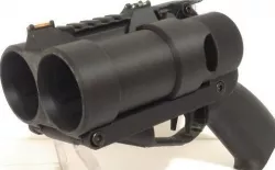 Double Barrel Airsoft 40mm grenade Launcher