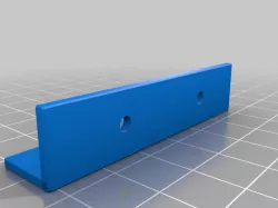 Drawer slide for under table