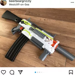 ECS-10 battery cover & picatinny rail remix